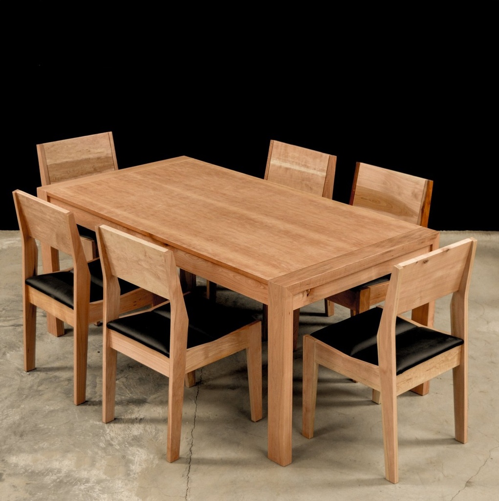 Combo para 6 - 1 Mesa + 6 Sillas Nonthue, 1 de regalo